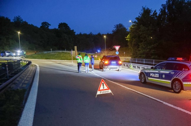 Unfall in Bayern: Bankomatbande lieferte sich Verfolgungsjagd mit der Polizei durch Obersterreich