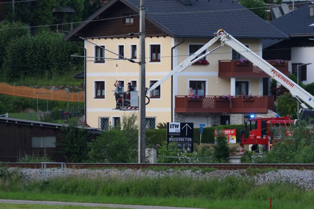 Sechs Feuerwehren bei groangelegter Suchaktion nach abgngiger Person in Altmnster im Einsatz