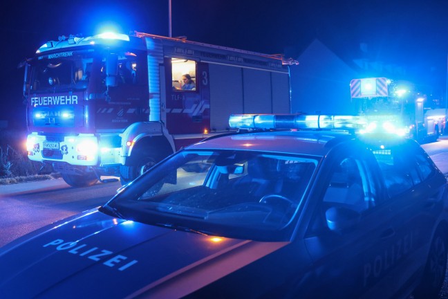 Brandrtlichkeit vom Vortag: Einsatzkrfte zu nchtlichem Brandverdacht nach Marchtrenk alarmiert
