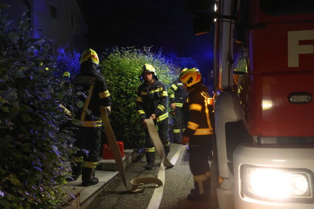 St. Marien: Feuerwehr wegen seltsamem Geruch im Bereich einer Heizungsanlage eines Hauses im Einsatz