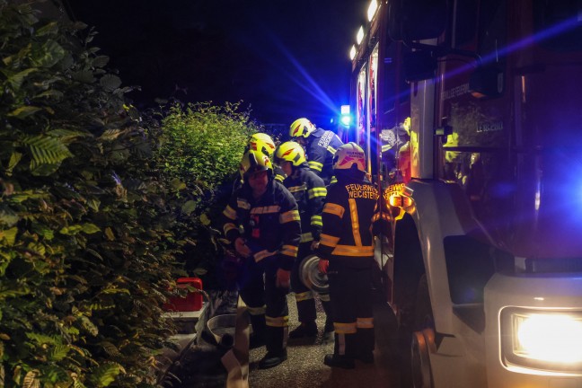 St. Marien: Feuerwehr wegen seltsamem Geruch im Bereich einer Heizungsanlage eines Hauses im Einsatz