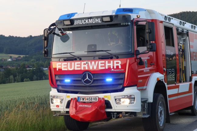 Schwerer Crash zwischen zwei Autos in Ottnang am Hausruck