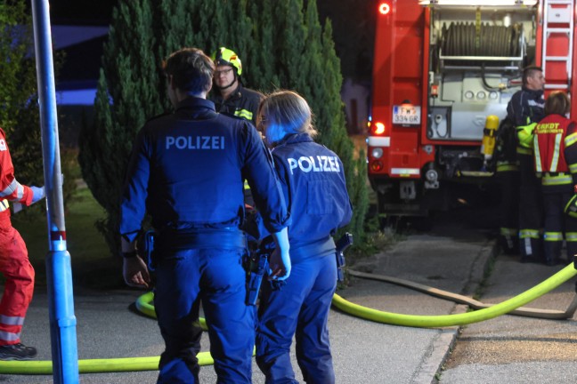 Fnf Verletzte bei Glimmbrand in der Kche eines Einfamilienhauses in Hofkirchen an der Trattnach