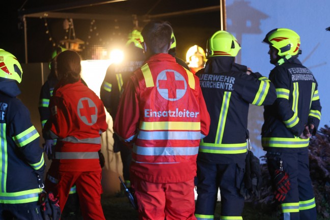 Fnf Verletzte bei Glimmbrand in der Kche eines Einfamilienhauses in Hofkirchen an der Trattnach
