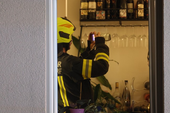 Fnf Verletzte bei Glimmbrand in der Kche eines Einfamilienhauses in Hofkirchen an der Trattnach