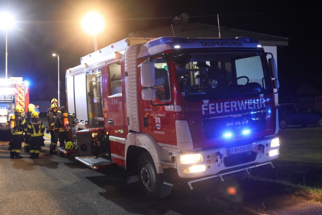 Fnf Verletzte bei Glimmbrand in der Kche eines Einfamilienhauses in Hofkirchen an der Trattnach