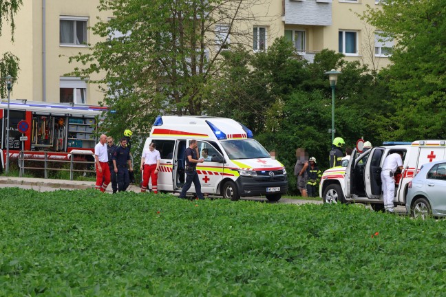 Tdlicher Sturz: Pensionist (86) in Krenglbach scheinbar mit Rollator in Bachbett gestrzt