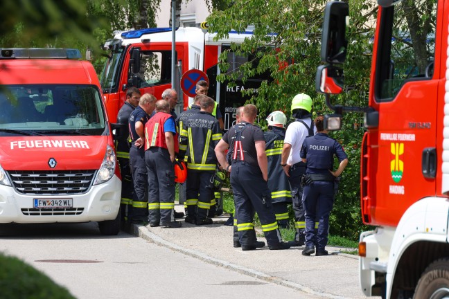 Tdlicher Sturz: Pensionist (86) in Krenglbach scheinbar mit Rollator in Bachbett gestrzt