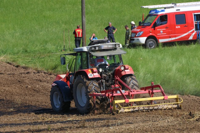 Hitze und Trockenheit: Mehrere Flur- und Feldbrnde beschftigen Einsatzkrfte in Obersterreich