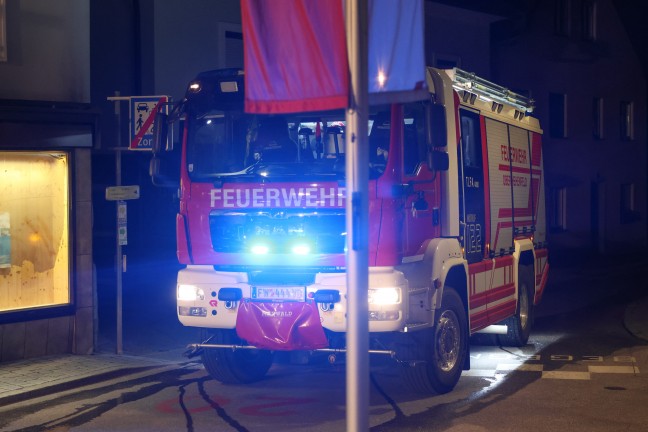 Brand in einer Metzgerei im Ortszentrum von Schrfling am Attersee