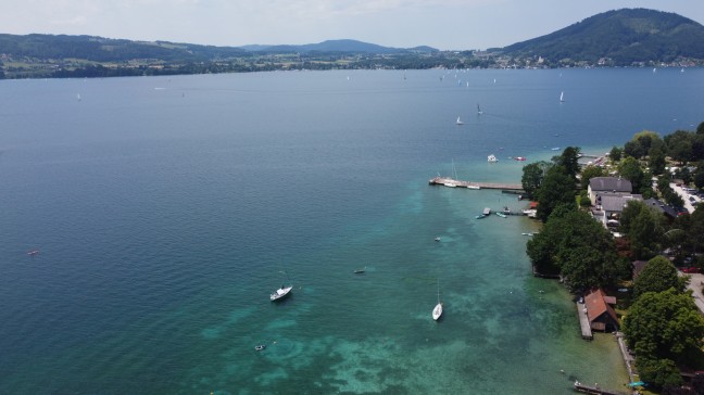 Weyregg am Attersee: Suche nach vermisster Stand-Up-Paddlerin lste sich in Wohlgefallen auf