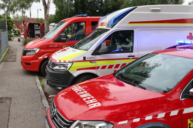 Chlorgasaustritt: Groeinsatz der Feuerwehr bei Freibad in St. Martin im Innkreis