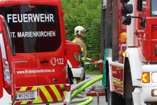 Chlorgasaustritt: Groeinsatz der Feuerwehr bei Freibad in St. Martin im Innkreis