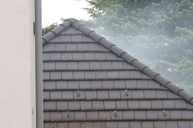 Brand in einem Nebengebude eines Wohnhauses in Wels-Pernau noch rechtzeitig entdeckt