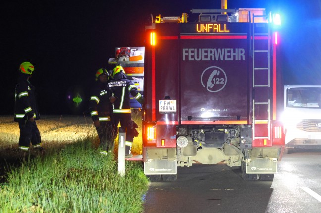 Wildunfall fhrte zu neuerlichem Einsatz einer Feuerwehr in Steinhaus