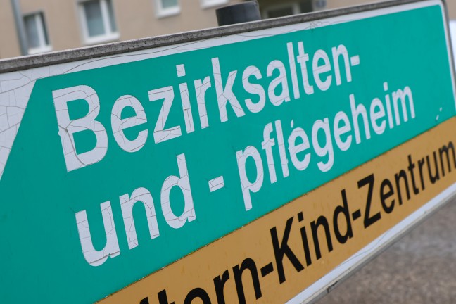 Brand eines Wschetrockners in einem Alten- und Pflegeheim in Ried im Innkreis