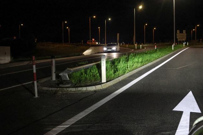 Drei Verletzte bei Unfall auf Salzkammergutstrae in Regau