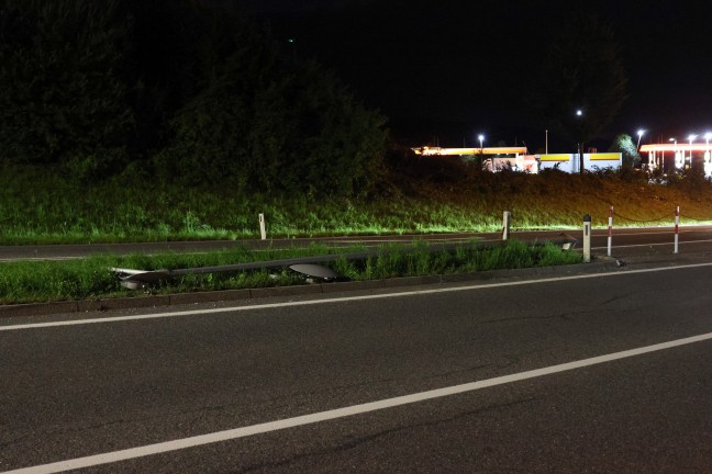 Drei Verletzte bei Unfall auf Salzkammergutstrae in Regau