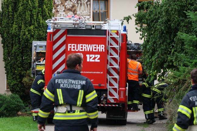 Brand einer Selche in einem landwirtschaftlichen Gebude in Kremsmnster
