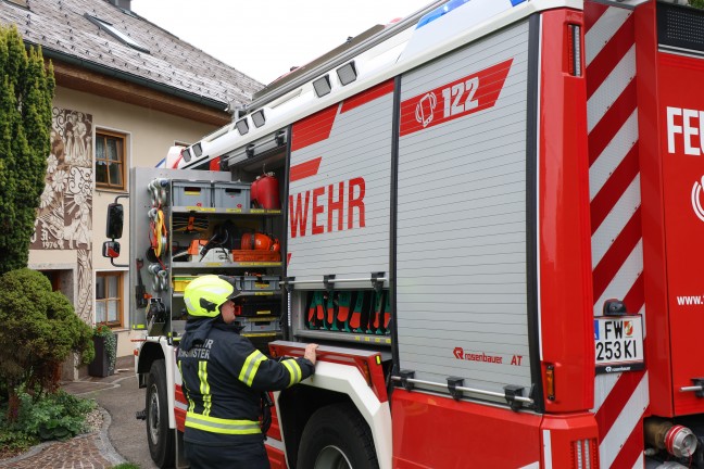 Brand einer Selche in einem landwirtschaftlichen Gebude in Kremsmnster