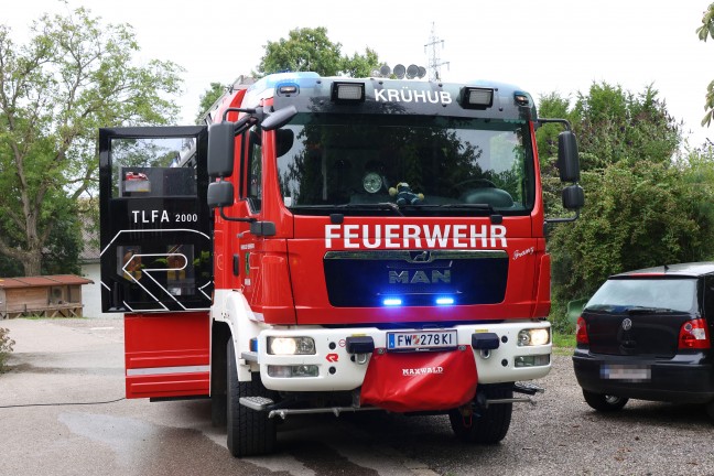 Brand einer Selche in einem landwirtschaftlichen Gebude in Kremsmnster