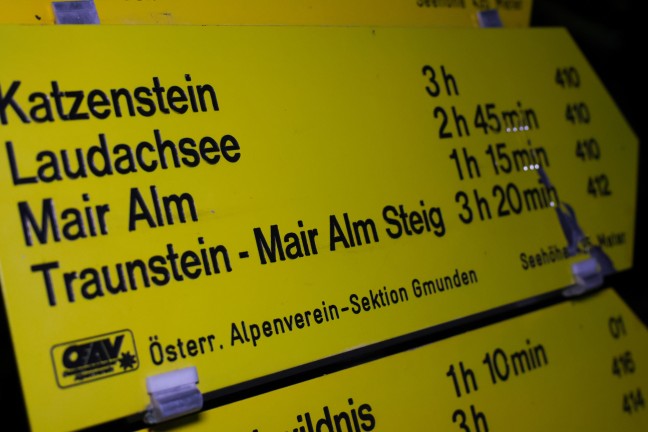 Bergsteigerin (79) bei Absturz am Traunstein in Gmunden tdlich verunglckt