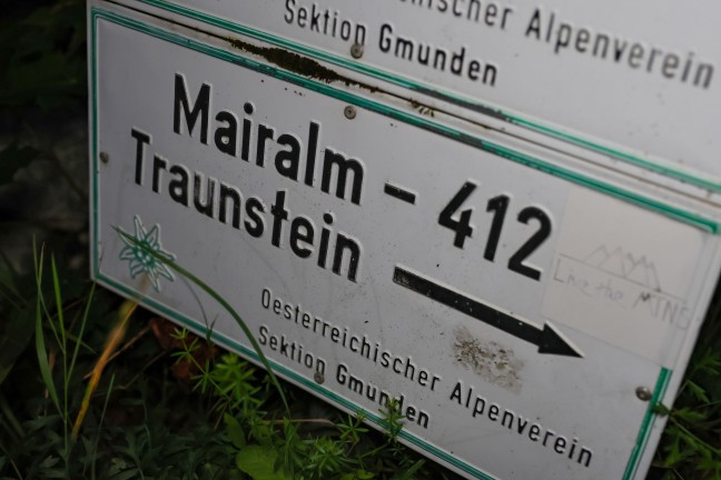 Bergsteigerin (79) bei Absturz am Traunstein in Gmunden tdlich verunglckt