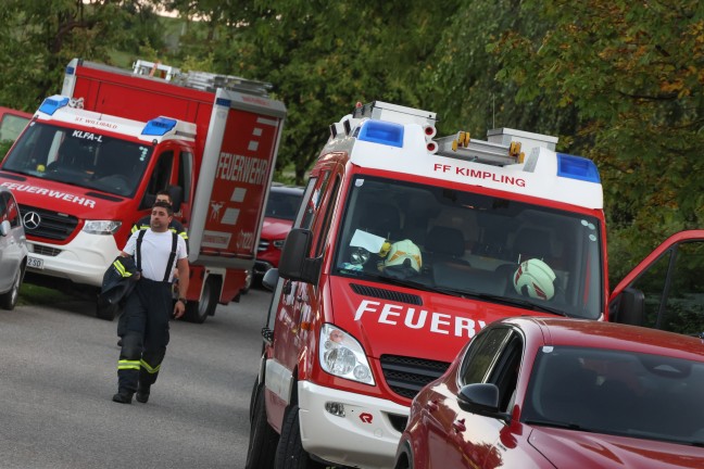 Personensuche: Elf Feuerwehren bei groangelegter Suche nach abgngigem Mann in Kallham im Einsatz
