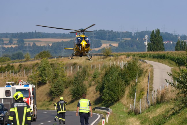 Frontalcrash zweier PKW auf Wiener Strae in Edt bei Lambach fordert zwei Todesopfer (45 und 71)