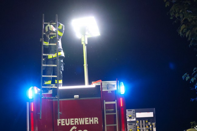 Pichl bei Wels: Auto drohte in einen Fischteich zu strzen