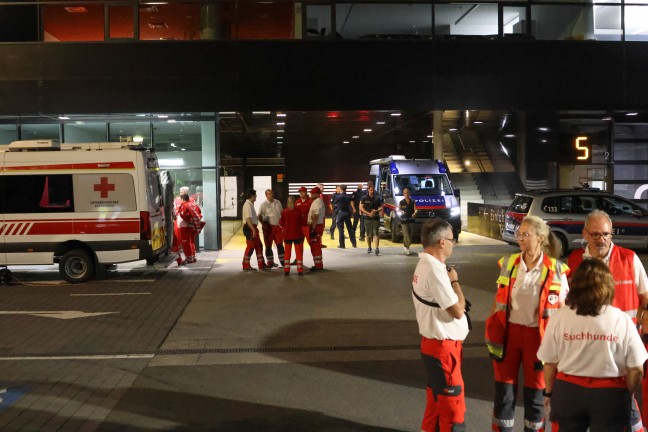 Such- und Rettungshunde im Einsatz: Stundenlange Suche nach abgngiger demenzkranker Frau in Linz