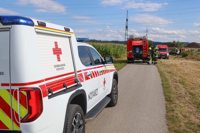 Tdlicher Verkehrsunfall: Auto in Dietach frontal gegen Mauer gekracht