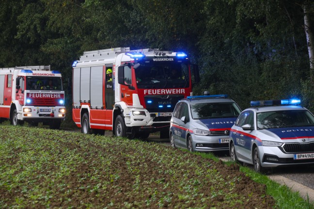 Frontalcrash in Weikirchen an der Traun fordert mehrere teils Schwerverletzte