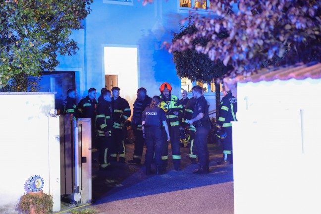 CO-Melder ausgelst: Kohlenmonoxidaustritt nach Pelletslieferung in einem Wohnhaus in Stadl-Paura
