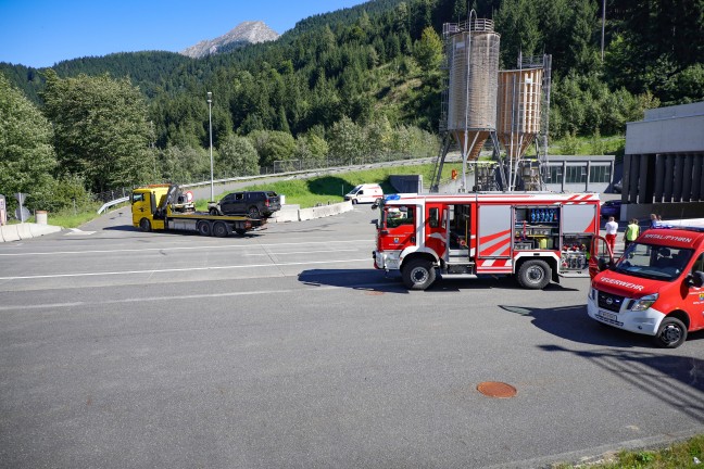 Brand im Bosrucktunnel: Grerer Einsatz der Feuerwehren auf Pyhrnautobahn bei Spital am Pyhrn