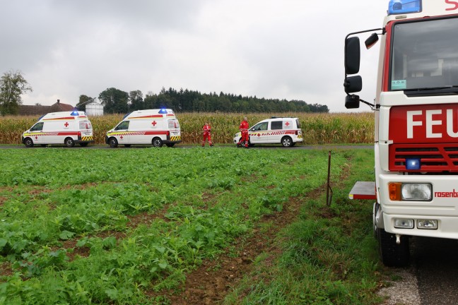 Kochschokolade angebrannt: Einsatz von Feuerwehr, Rettung und Polizei bei Wohngebude in Sattledt