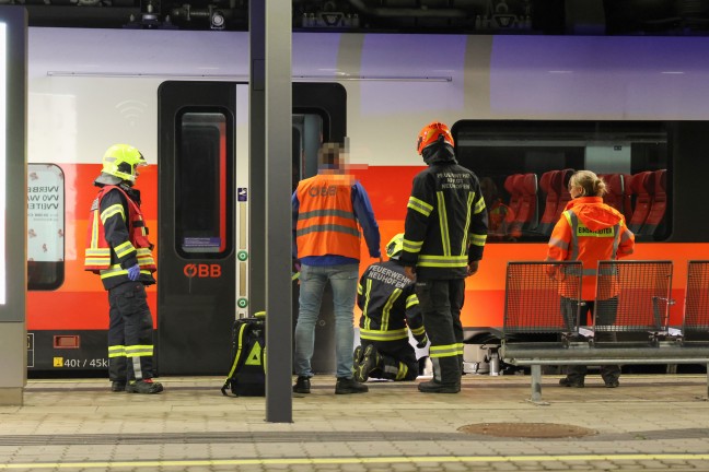 Schwer verletzt: Frau im Bahnhofsbereich in Neuhofen an der Krems von S-Bahn-Garnitur berrollt