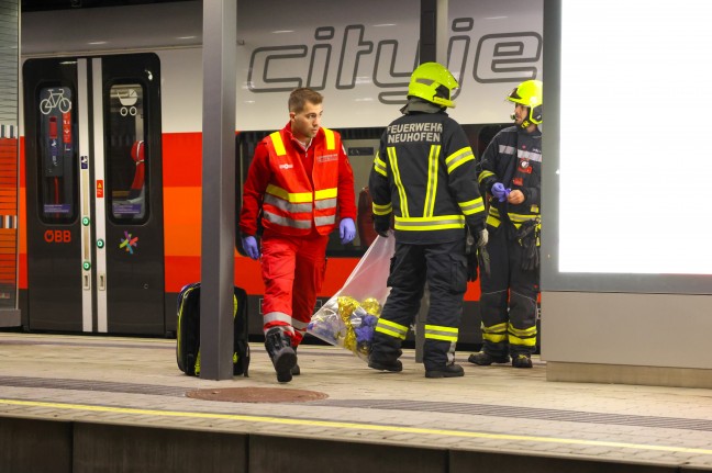 Schwer verletzt: Frau im Bahnhofsbereich in Neuhofen an der Krems von S-Bahn-Garnitur berrollt