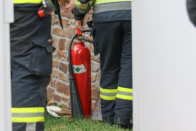 Hornissennest: Verstopfter Kamin sorgt fr verrauchtes Wohnhaus in Wels-Pernau