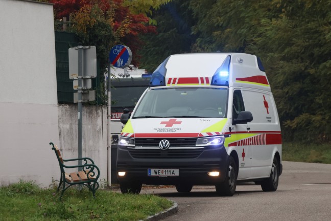 Brand eines Entfeuchtungsgertes im Keller eines Reihenwohnhauses in Thalheim bei Wels