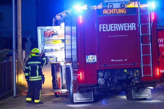 E-Scooter in einem Wohnhaus in Stadl-Paura mitten in der Nacht in Flammen aufgegangen