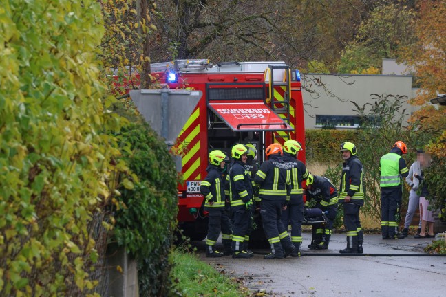 Zimmerbrand in einem Einfamilienhaus in Weibern rasch unter Kontrolle gebracht