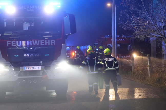 Tdlicher Zimmerbrand: Frau (83) bei Brand in einem Wohnhaus in Sierning ums Leben gekommen