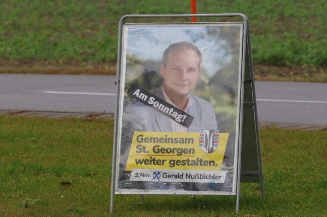 Gerald Nubichler (VP) zum neuen Brgermeister von St. Georgen bei Grieskirchen gewhlt