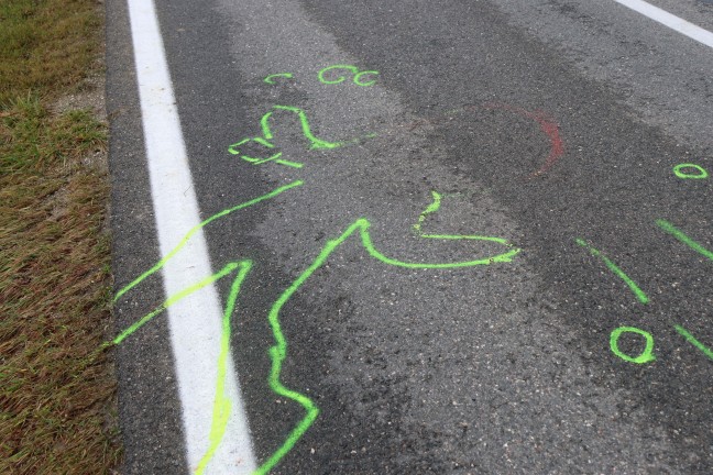 Tdlicher Verkehrsunfall: 35-Jhriger bei Pettenbach nachts von Auto berrollt