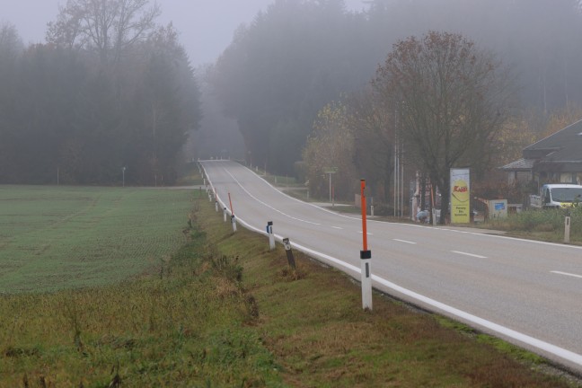 Tdlicher Verkehrsunfall: 35-Jhriger bei Pettenbach nachts von Auto berrollt