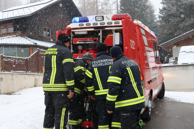 Suchaktion nach abg�ngigem Wanderer im Bereich Eiskogel und Pernecker Kogel