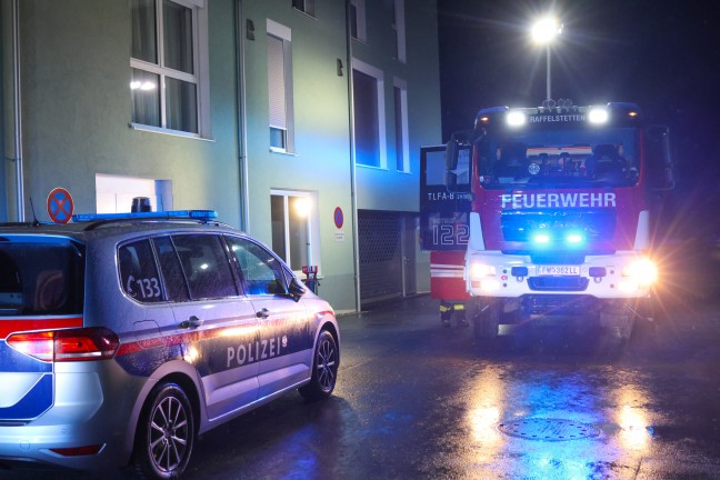 Brand im Keller eines Mehrparteienwohnhauses in Asten