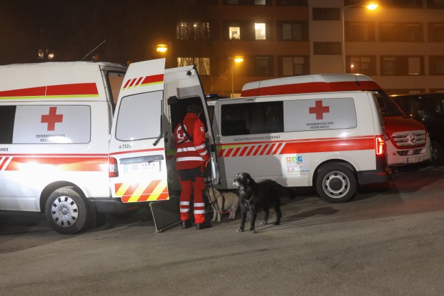 Groangelegte Suchaktion nach abgngigem Mann (38) an Stadtgrenze zwischen Leonding und Linz