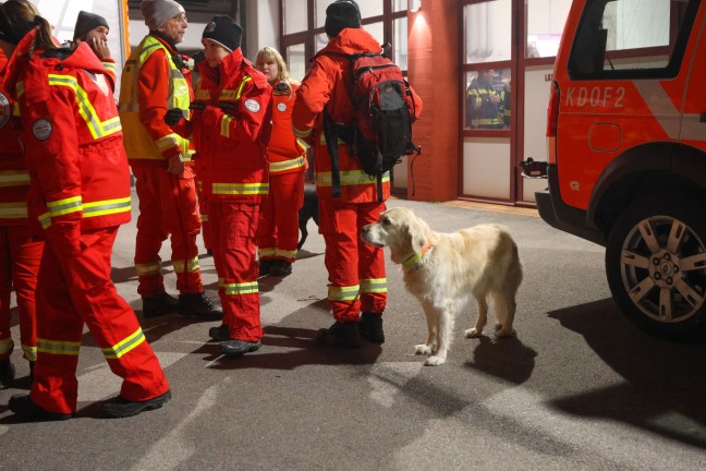 Groangelegte Suchaktion nach abgngigem Mann (38) an Stadtgrenze zwischen Leonding und Linz